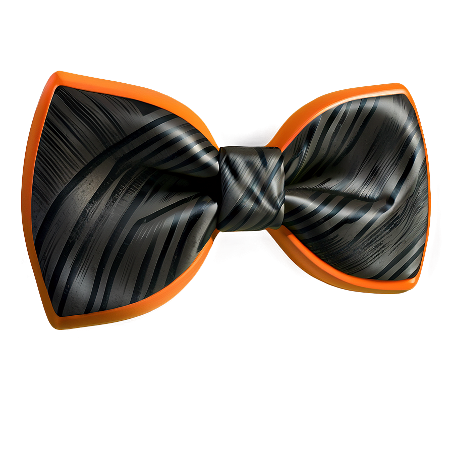 Orange Bow Tie Illustration Png 79 PNG