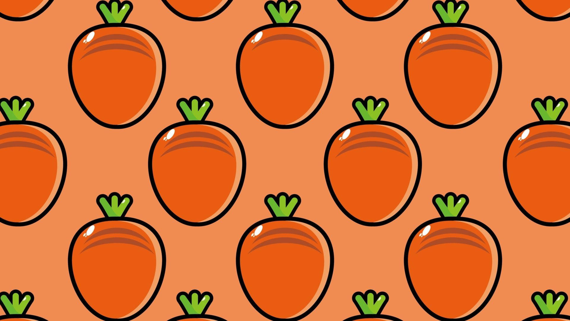 Orange Carrots Background Wallpaper