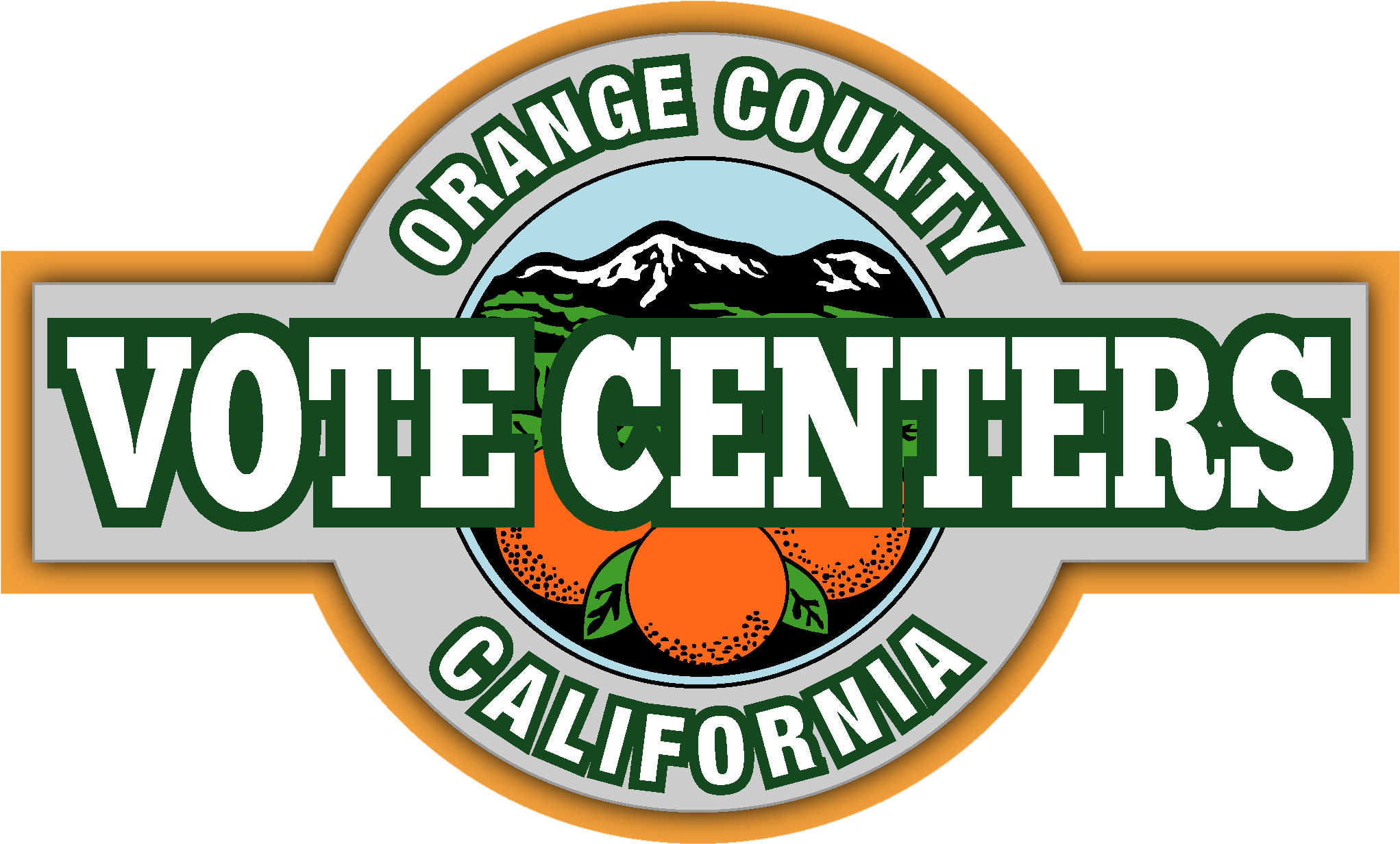 Orange County Vote Centers Logo PNG