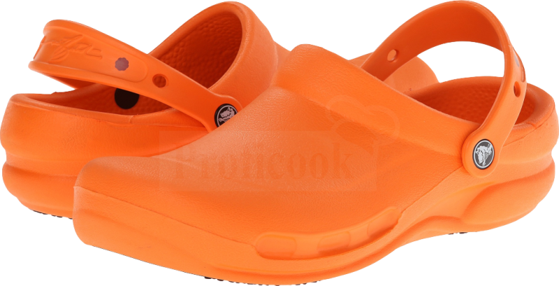 Orange Crocs Classic Clogs PNG