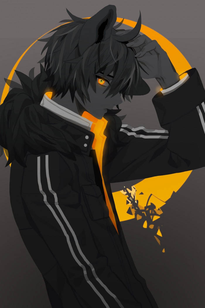 Orange Demon Boy Anime