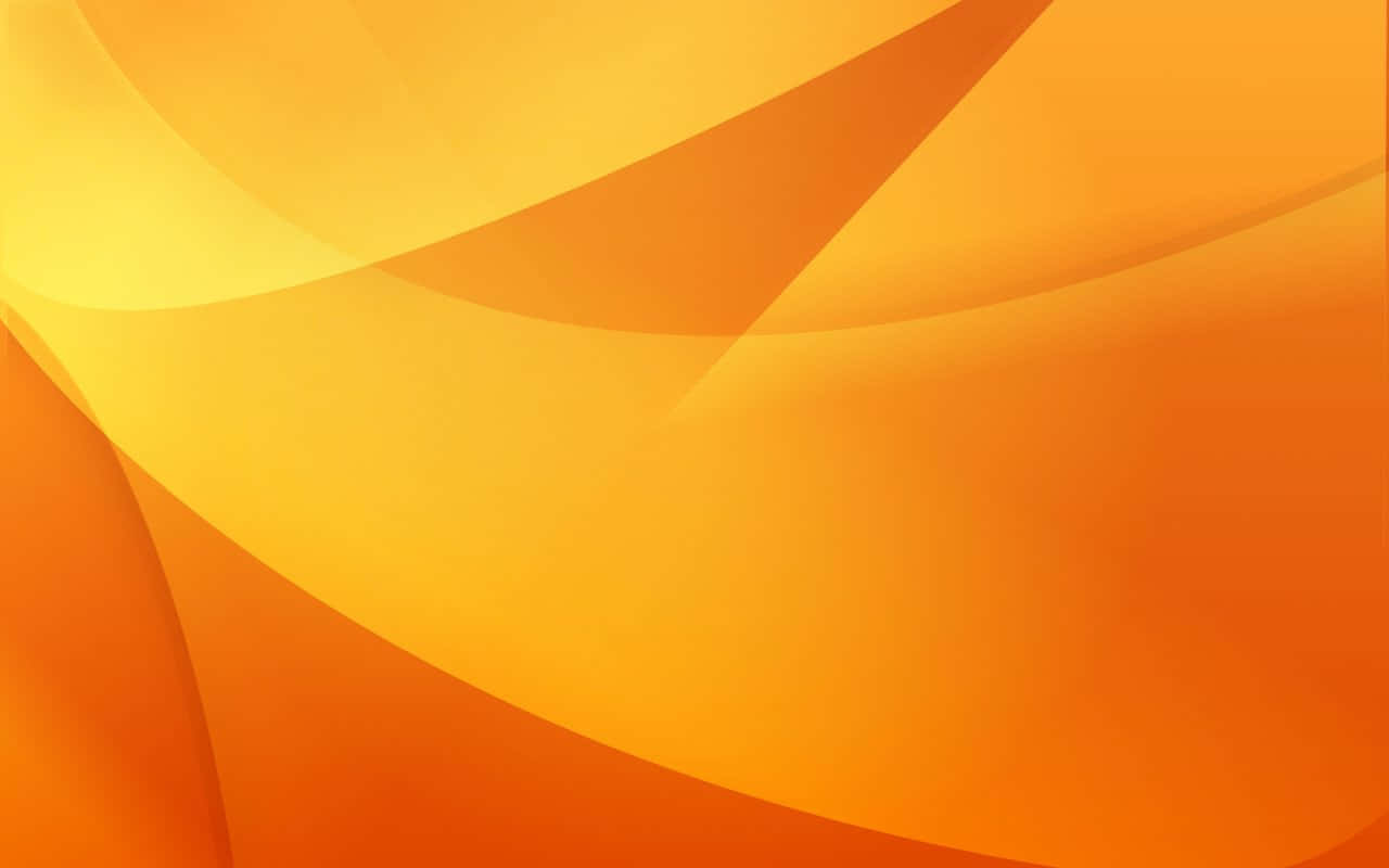 Lad dine tanker tage afsted med dette abstrakte og fantasifulde orange skrivebordsbaggrund. Wallpaper
