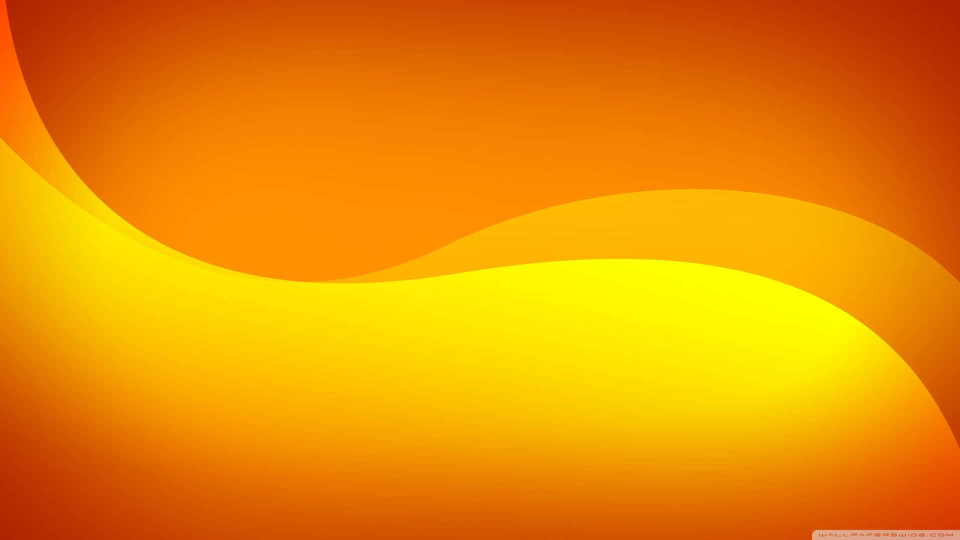 Upplyftditt Skrivbord Med En Orange Nyans. Wallpaper