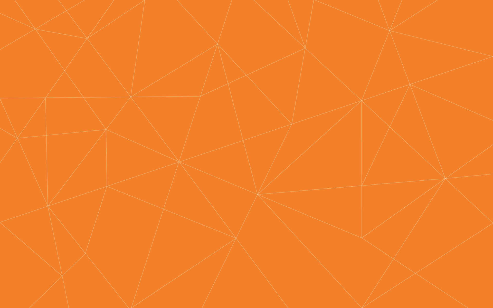 A bright and inviting orange desktop background Wallpaper