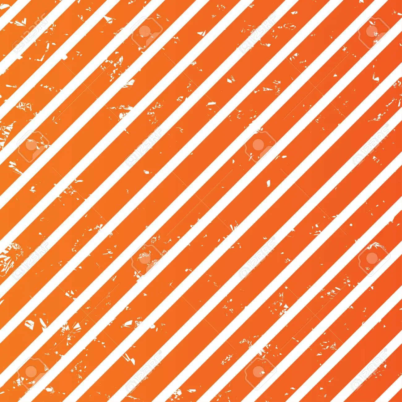 Orange Diagonal Lines Wallpaper