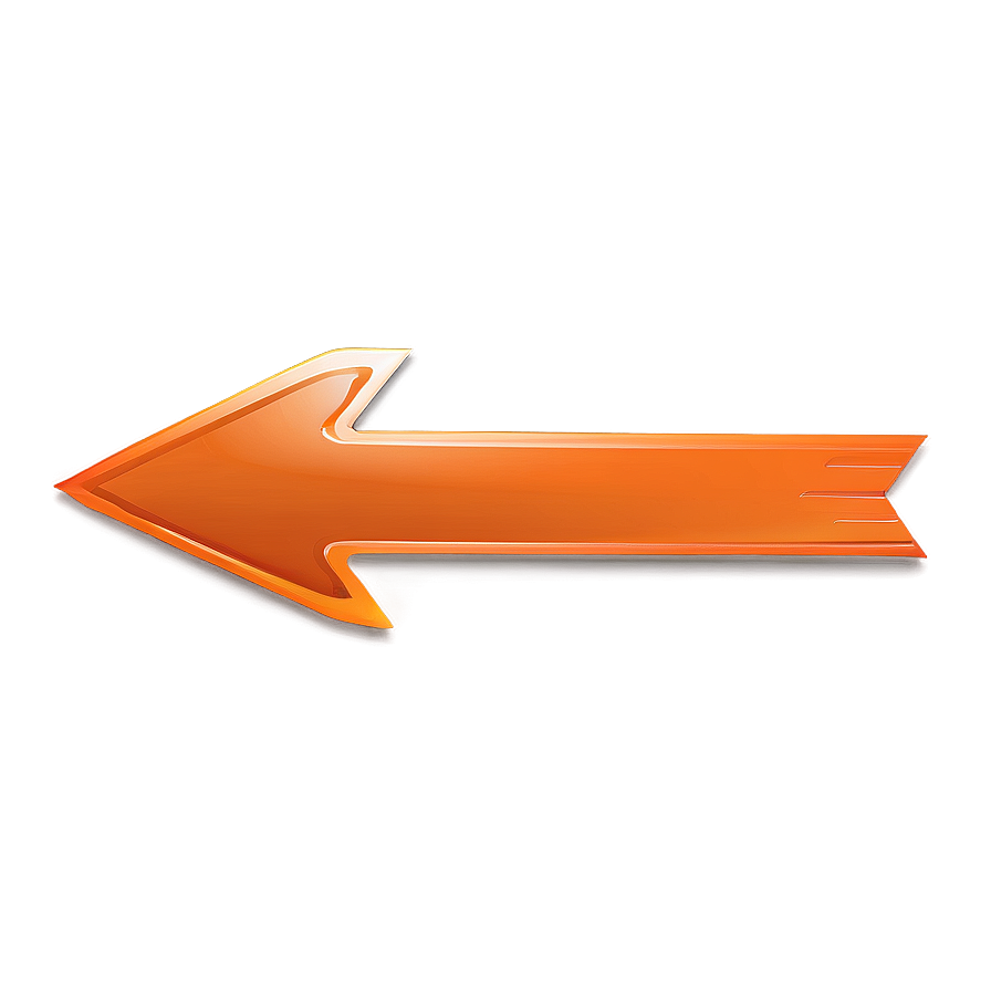 Orange Double-ended Arrow Png 59 PNG
