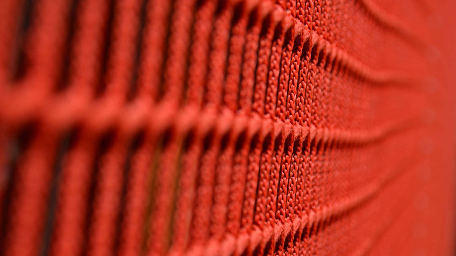 Orange Fabric Texture Wallpaper