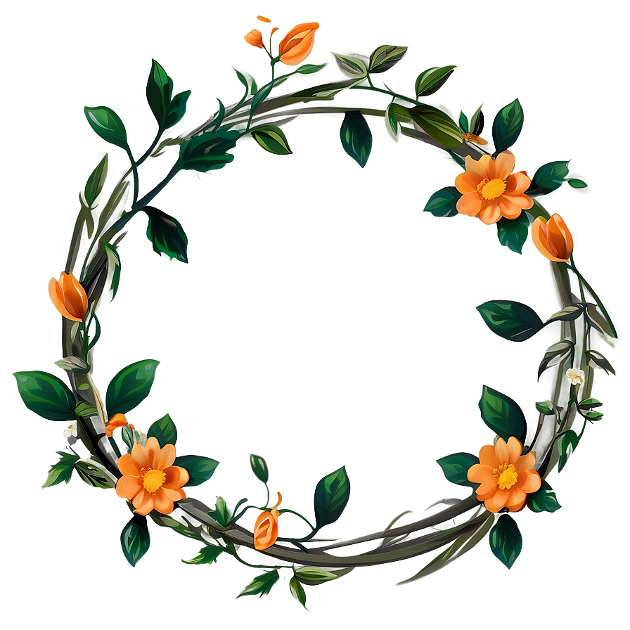 Orange Flower Clipart Png 63 PNG