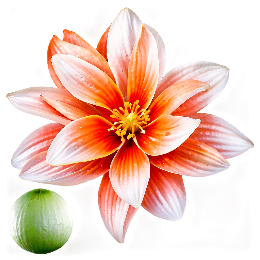 Orange Flower Png 06122024 PNG