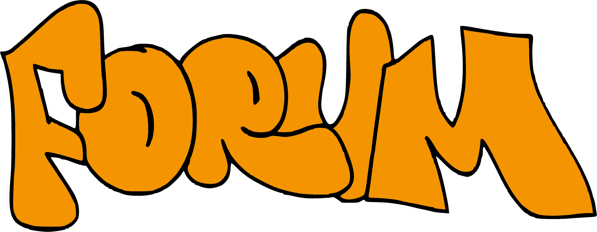 Orange Forum Wordmark PNG