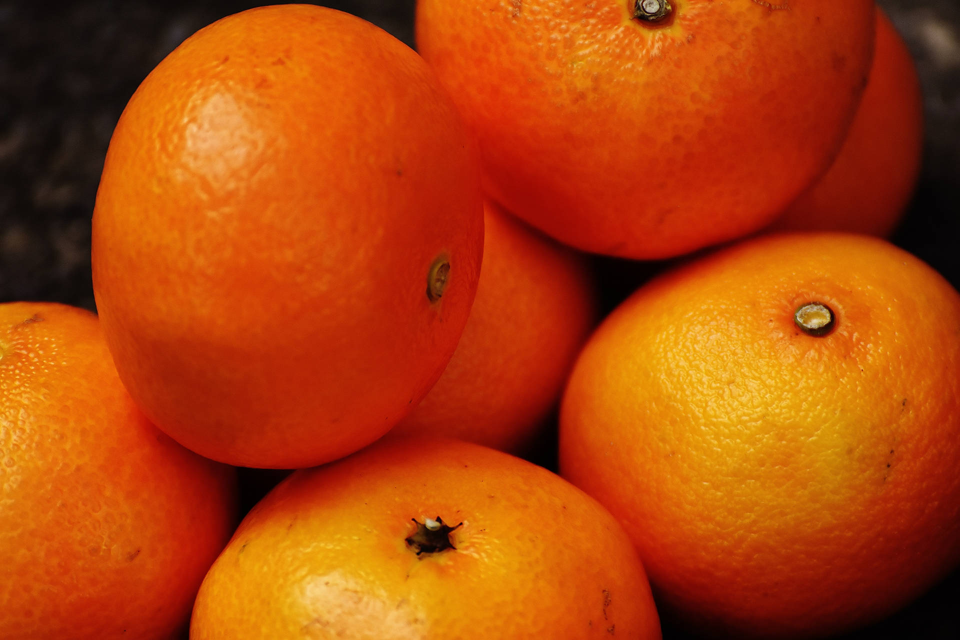 Orange Frugt Med Fin Tekstur Wallpaper