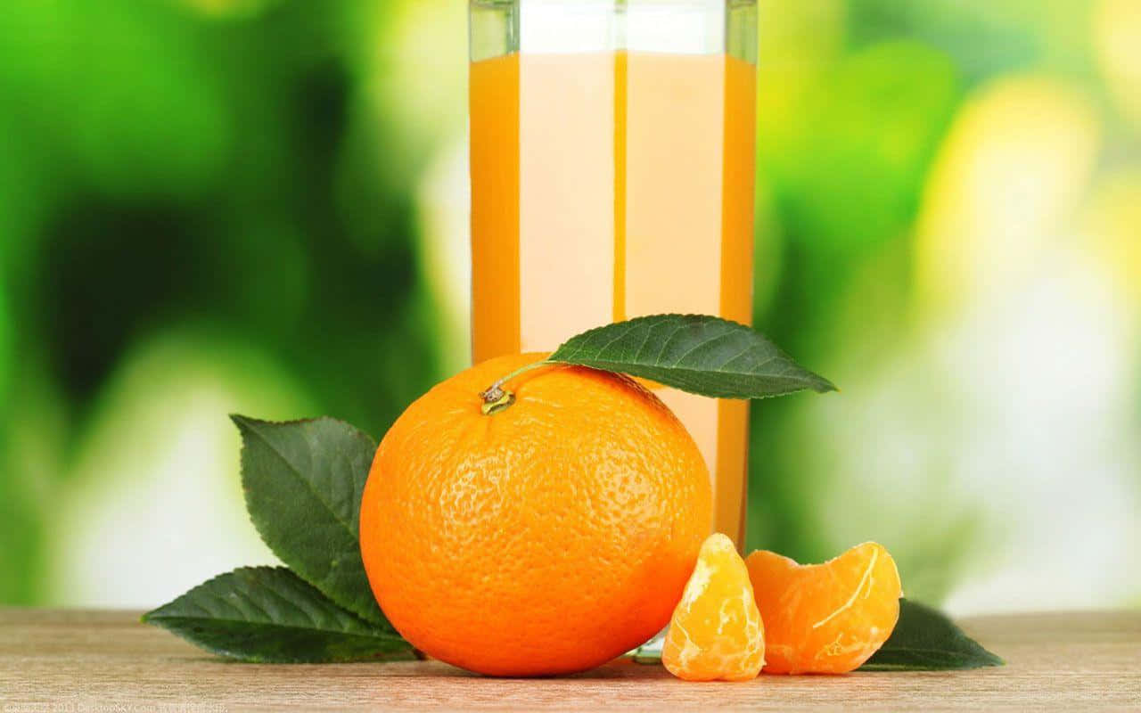 Vibrant Orange Fruit Close-up