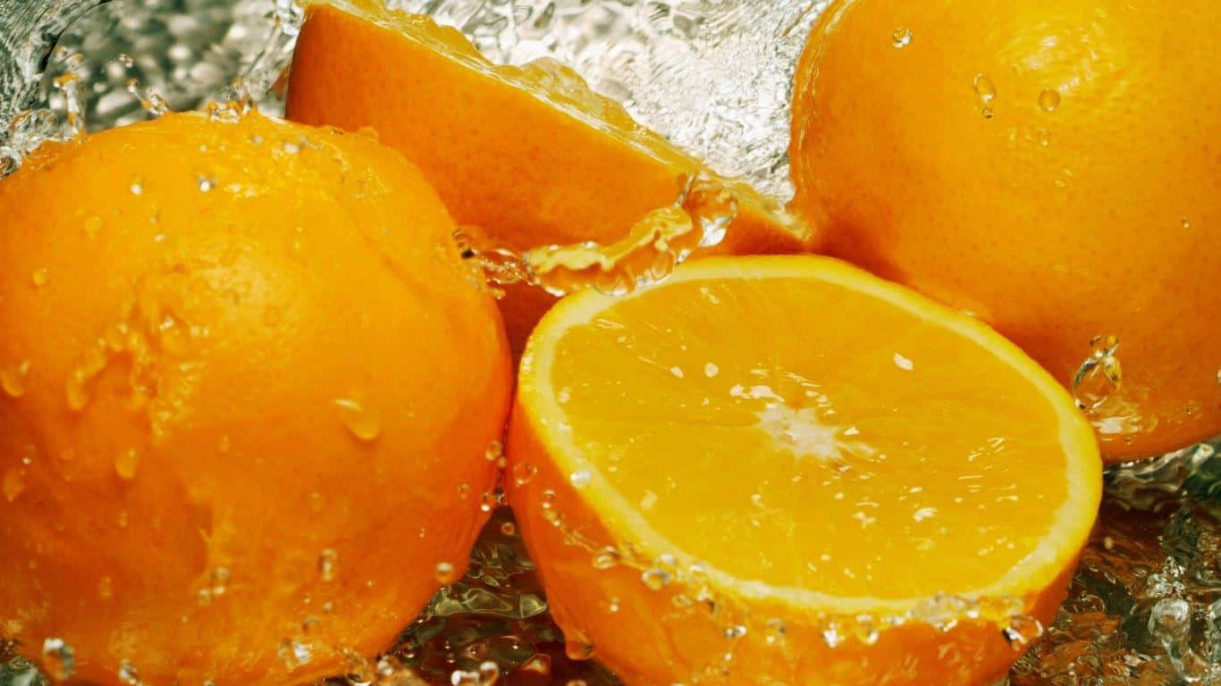 Fresh and Juicy Orange Fruit