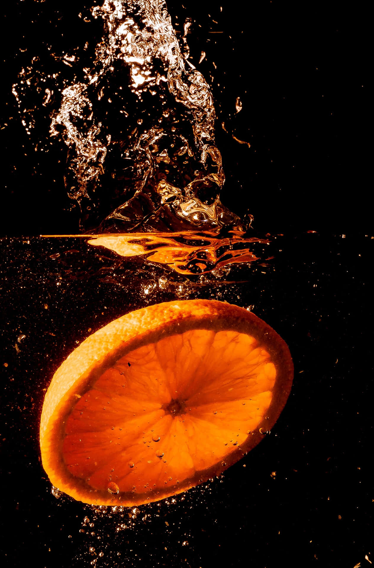 Orangefrucht 1756 X 2667 Hintergrund