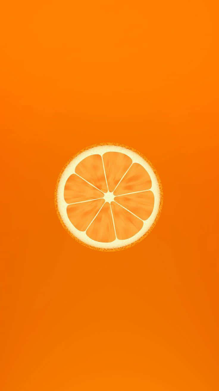 Orangefrucht 736 X 1309 Hintergrund