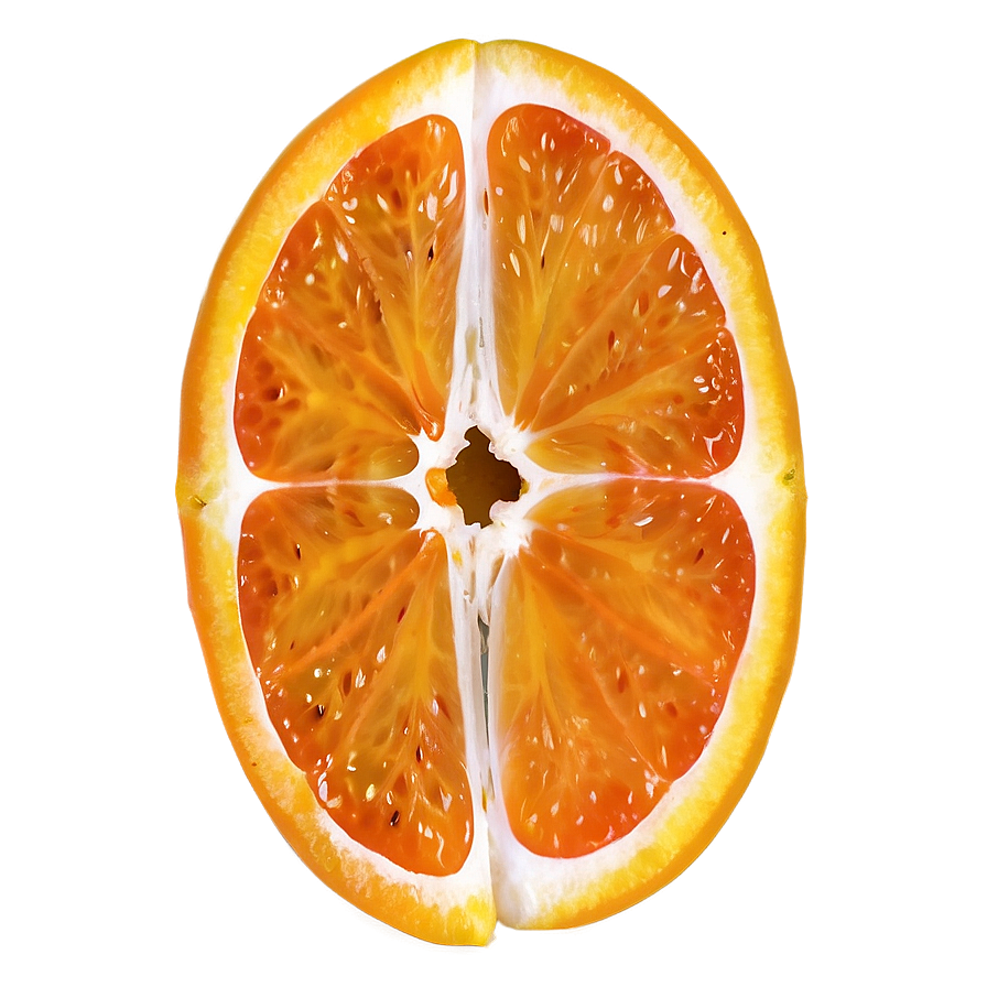 Download Orange Fruit Cut In Half Png 1 3797