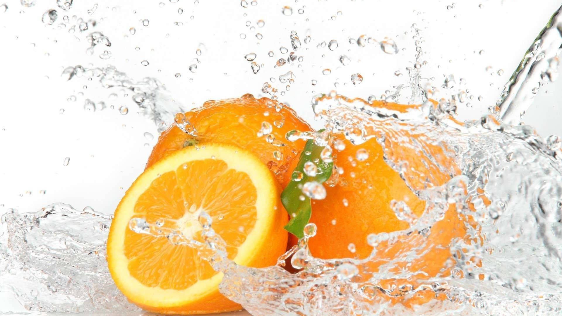 Orange Fruits In Water