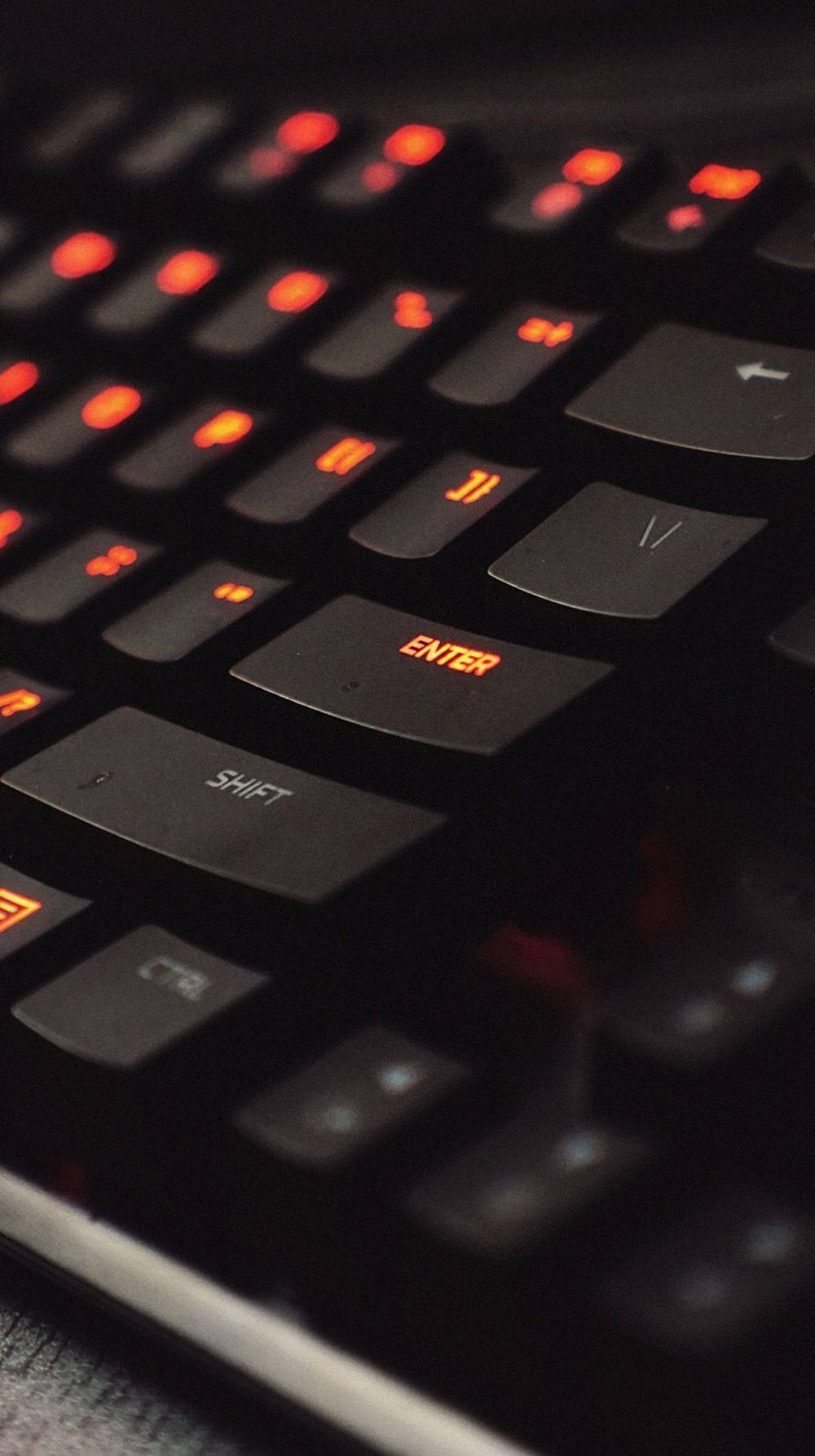 Orange gaming tastatur Æstetik - Lyserød sommerfugl vinger tekstur tapet. Wallpaper