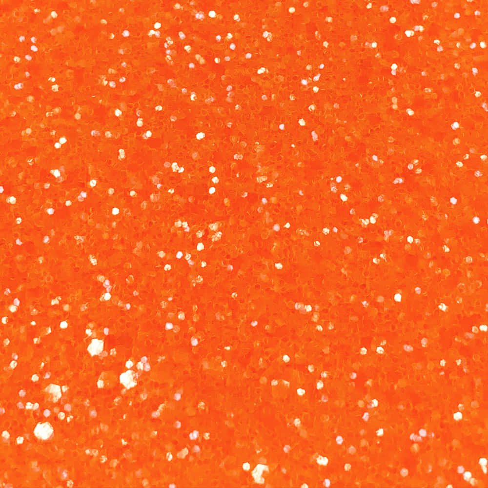 Shine Bright with Orange Glitter Wallpaper