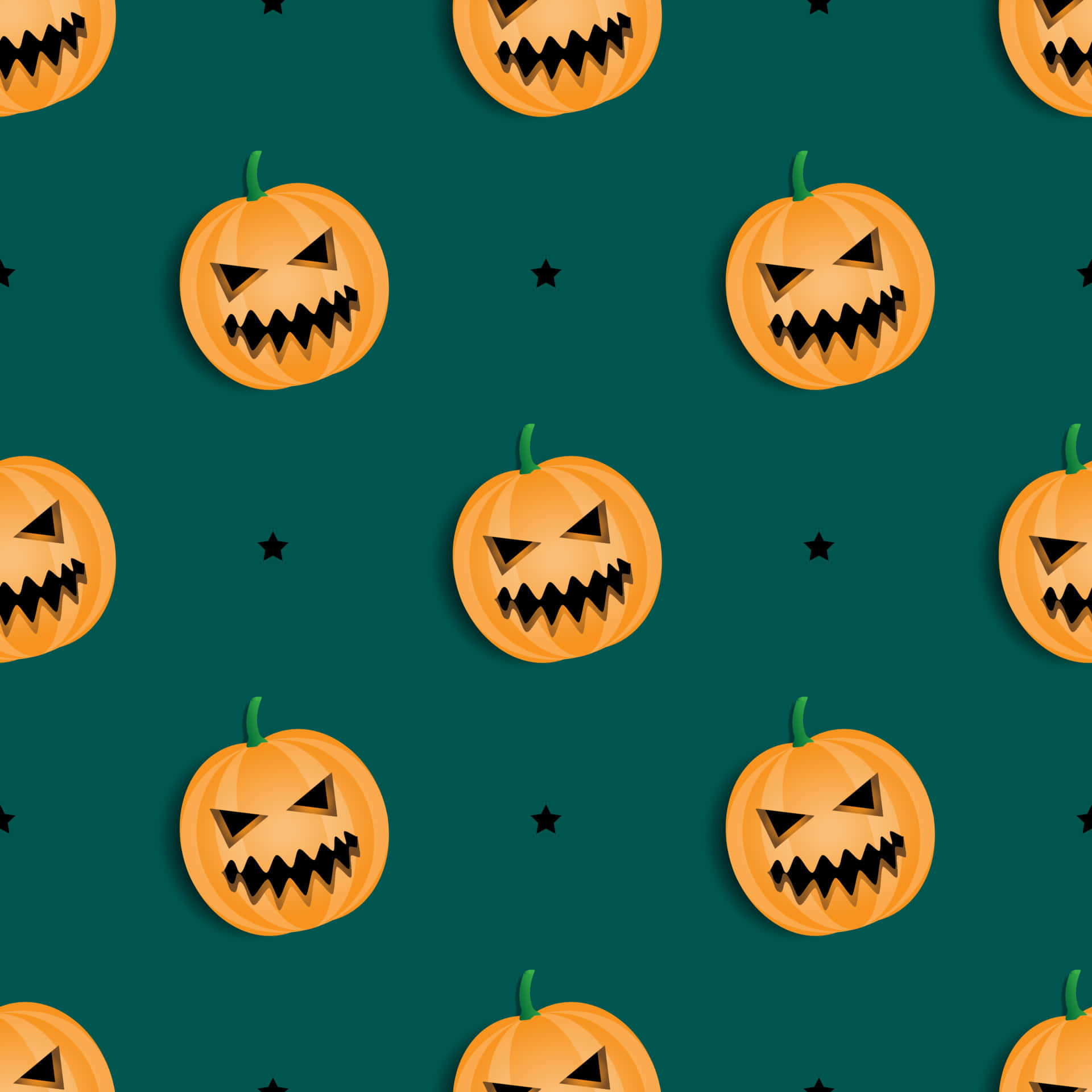 Bring the fright to your Orange Halloween with this spooky image Wallpaper