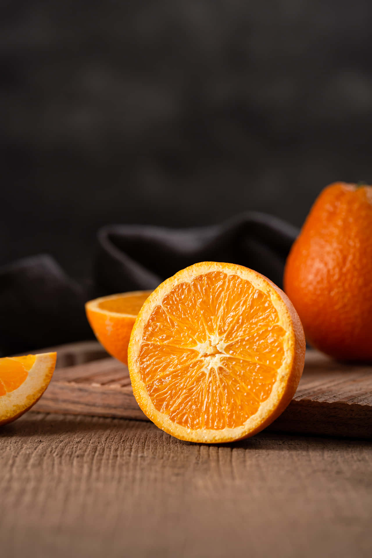 Estéticade Frutas Naranja Iphone Fondo de pantalla