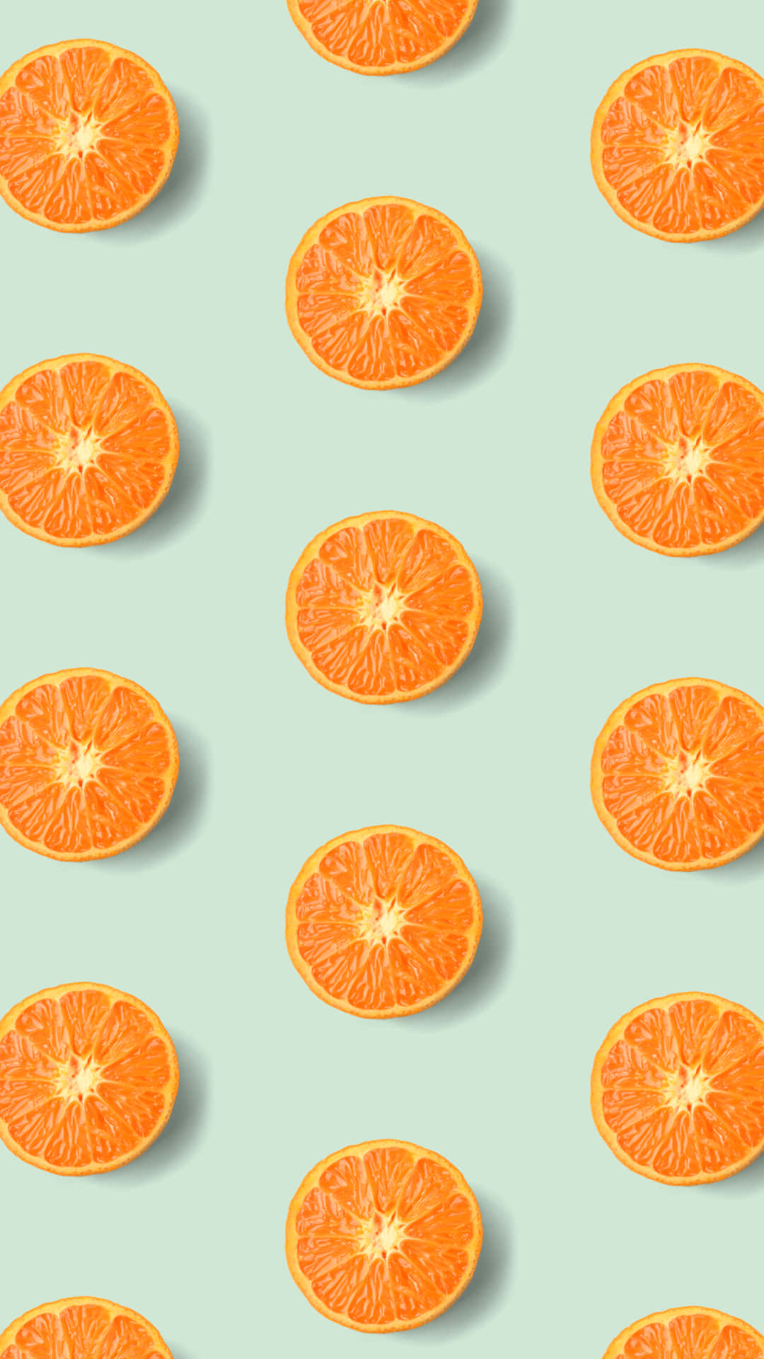 Fruit Slices Of Orange Iphone Background
