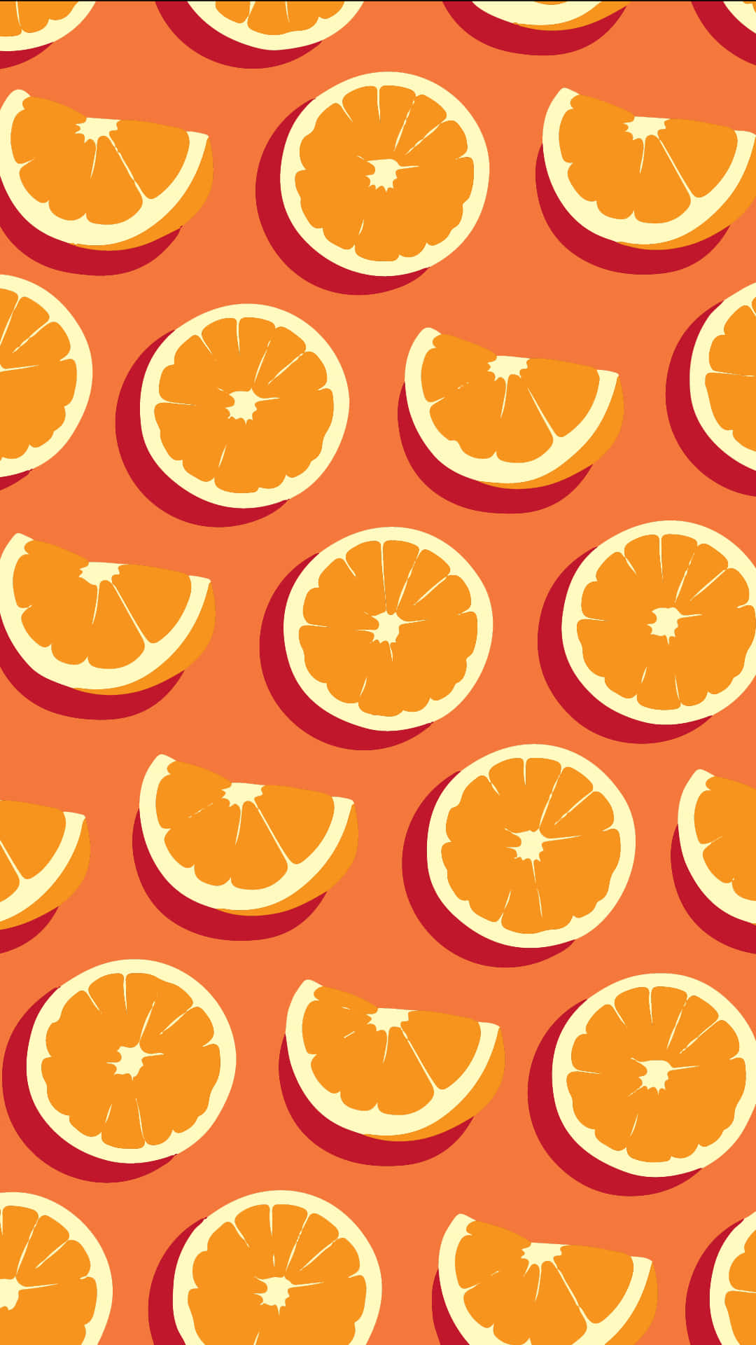 Opgrader til den nyeste Orange Iphone i dag! Wallpaper