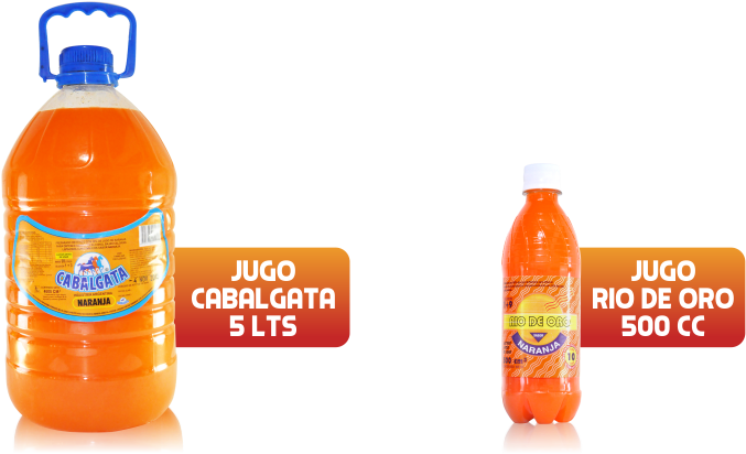 Orange Juice Bottles Different Sizes PNG