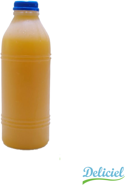 Orange Juice Plastic Bottle Delicie L PNG