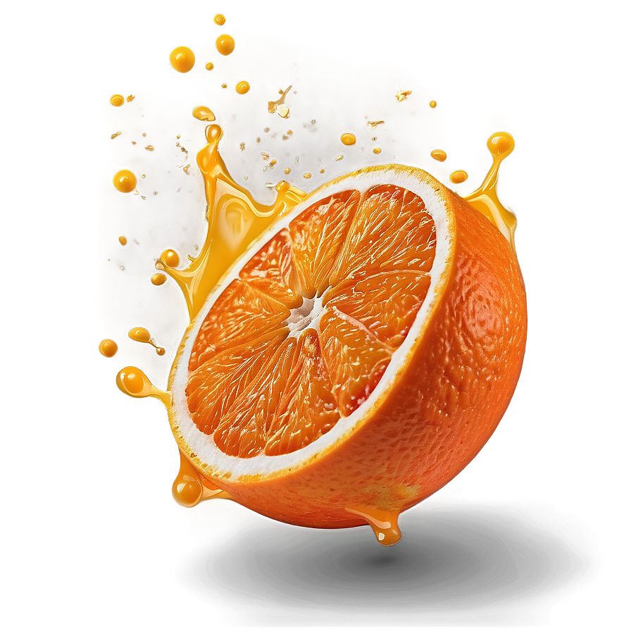 Orange Juice Splash Png 05032024 PNG