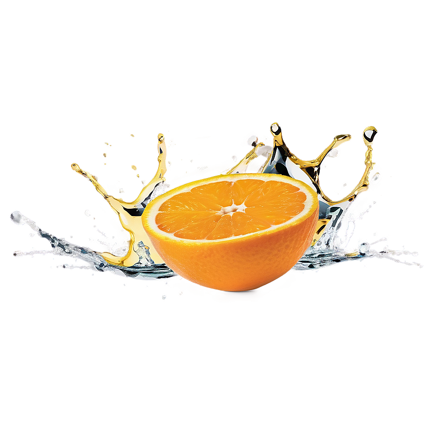 Orange Juice Splash Png 05032024 PNG