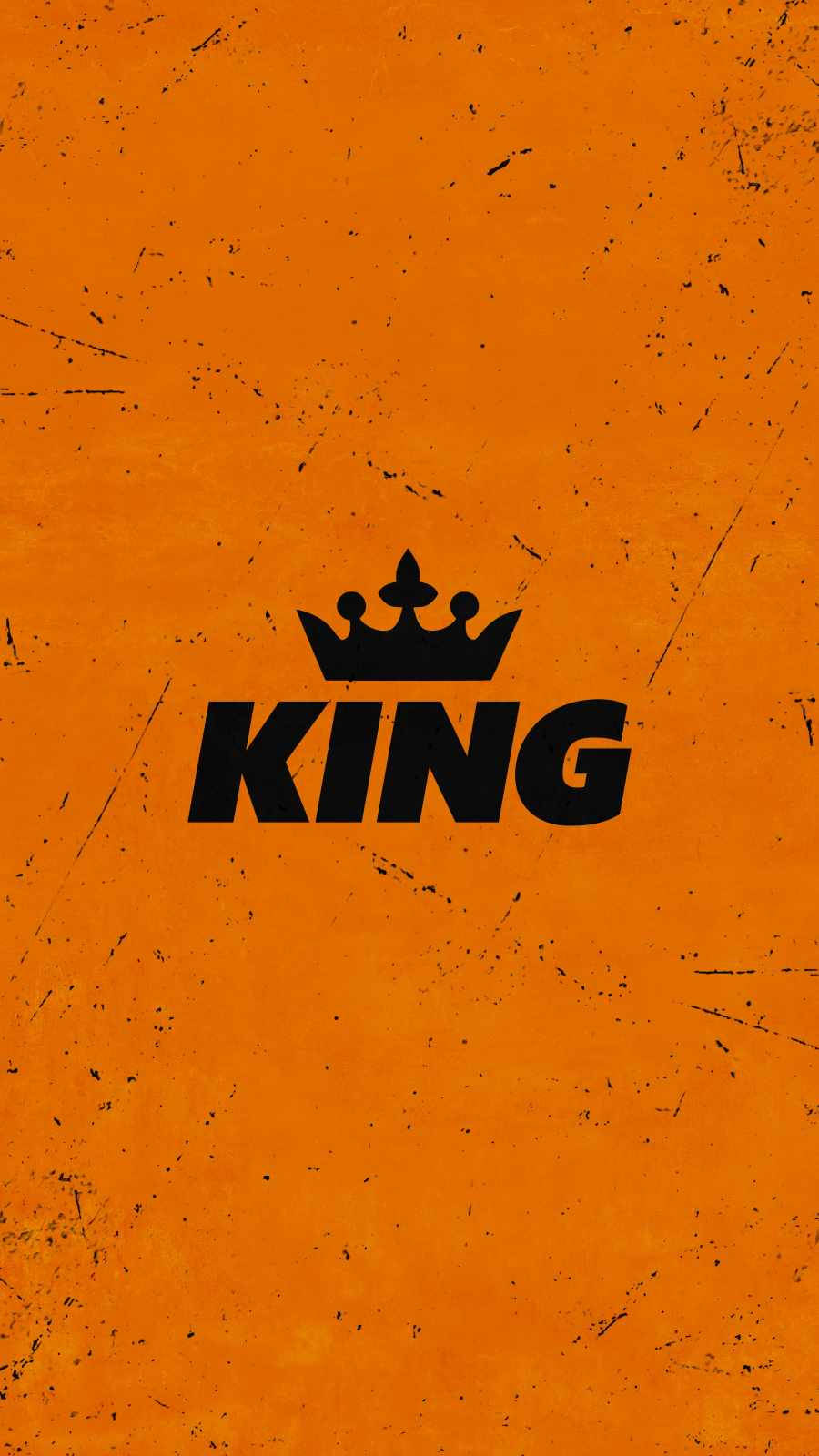 Orange King Iphone Wallpaper