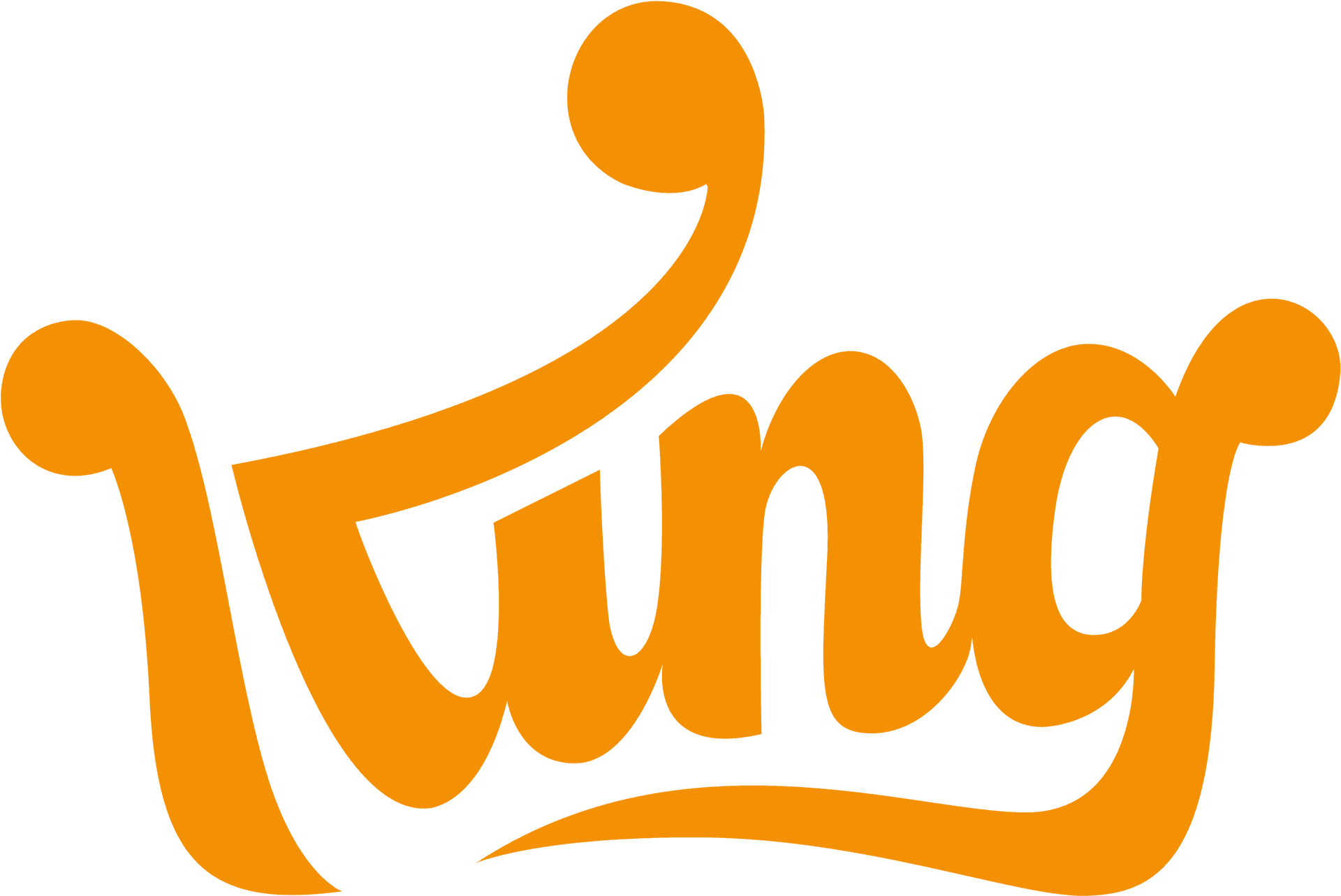 Orange Kings Crown Logo PNG