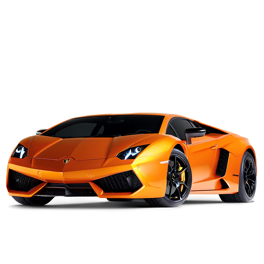 Download Orange Lamborghini Png 76 | Wallpapers.com