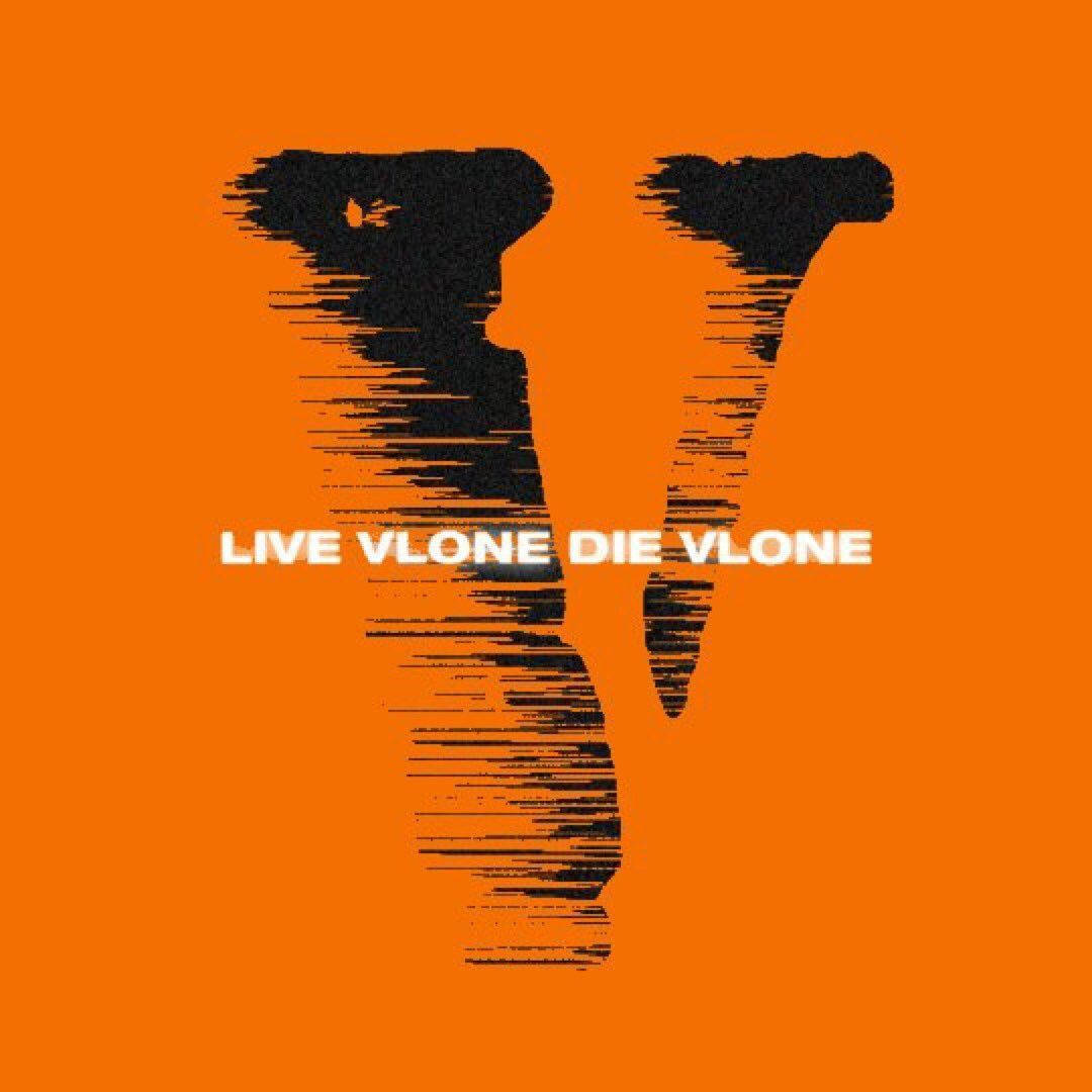 Orange Live Vlone Die Vlone Pfp Slogan Wallpaper