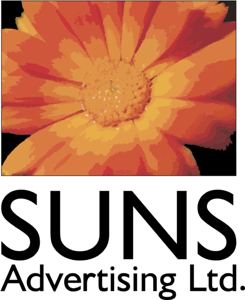 Orange Marigold Flower Advertisement PNG