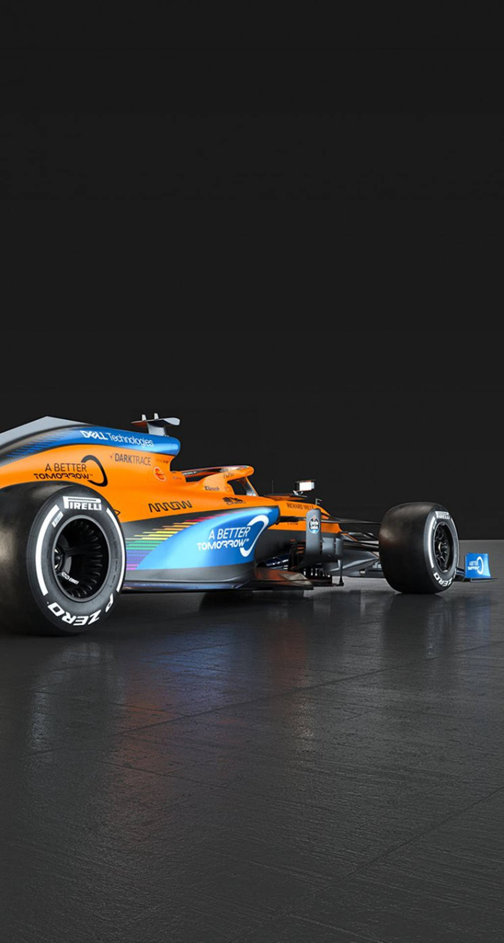 Orange Mclaren Iphone Formula 1 Wallpaper