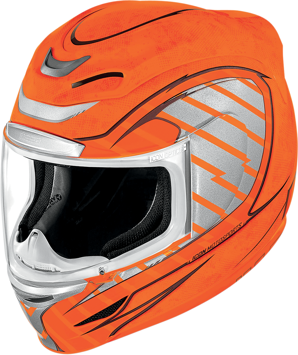 Orange Motorcycle Helmet Icon Brand PNG