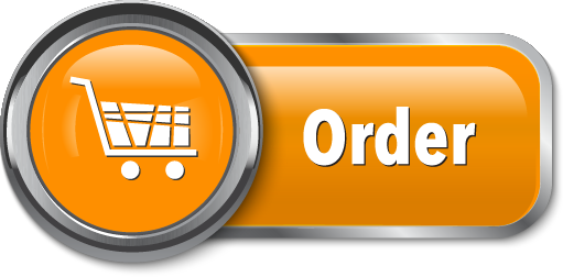 Orange Order Buttonwith Cart Icon PNG