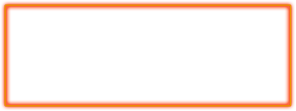 Orange Outlined Empty Frame PNG