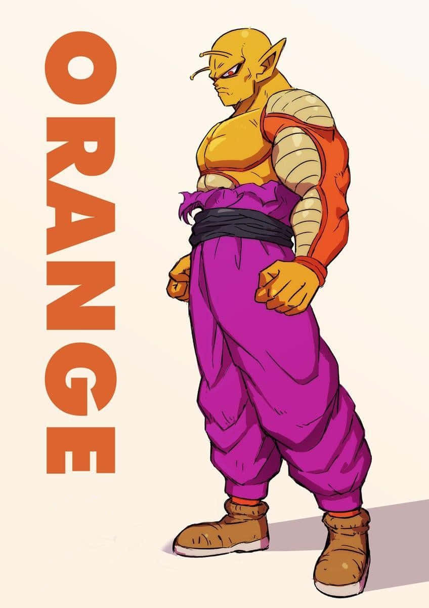 Orange Piccolo Anime Character Artwork Wallpaper