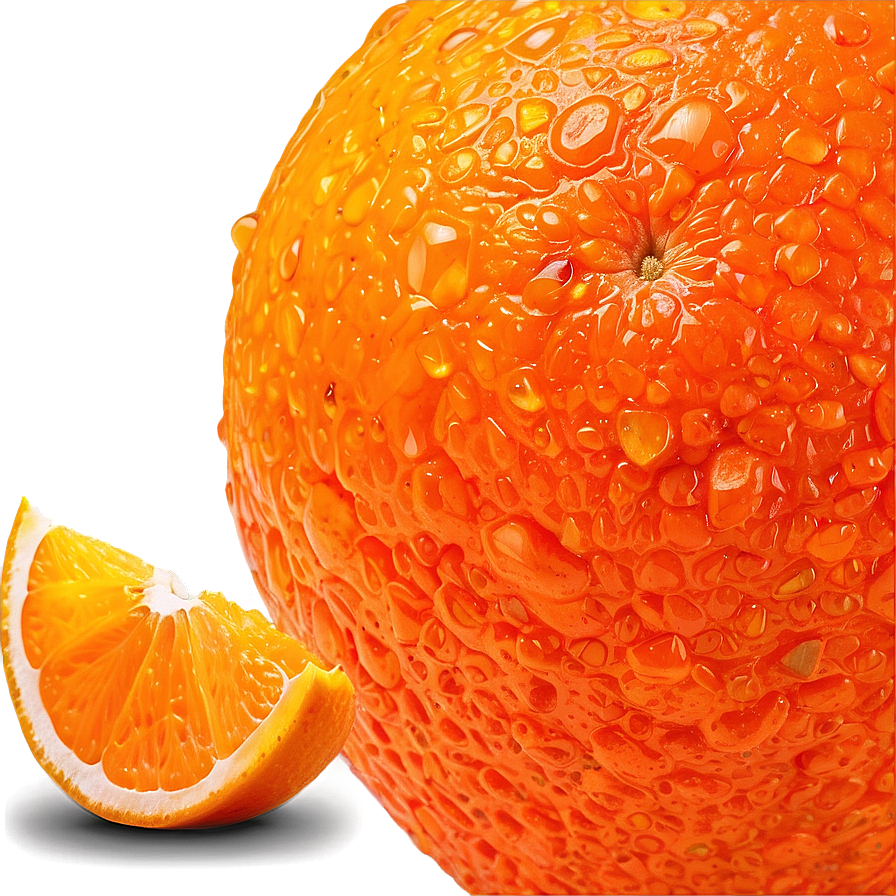 Orange Pulp Closeup Png 87 PNG