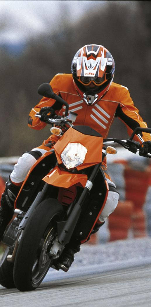 Orange Racer Suit Ktm Iphone Wallpaper