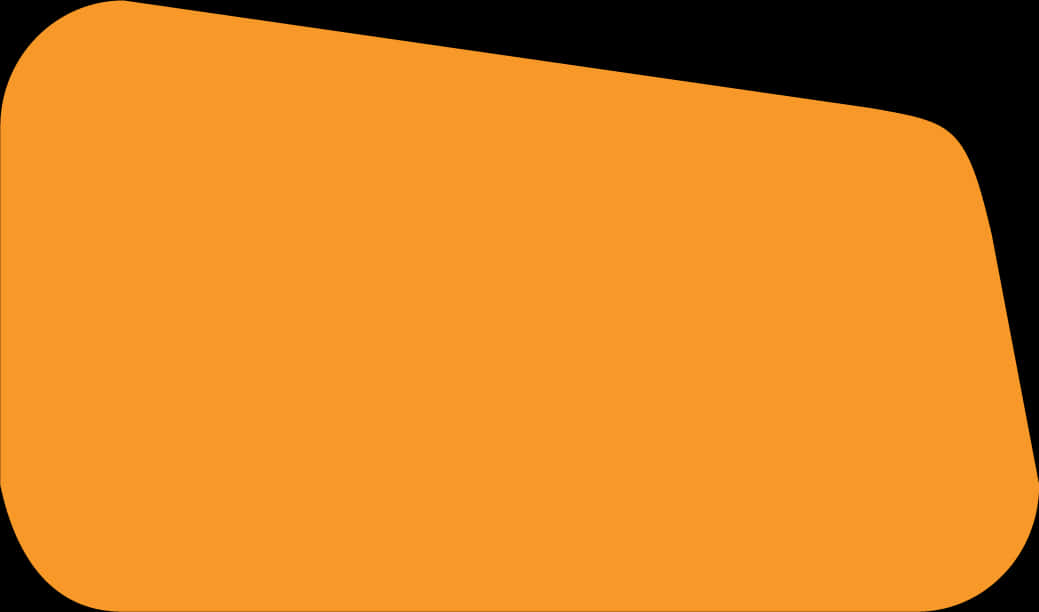 Orange Rectangle Background PNG