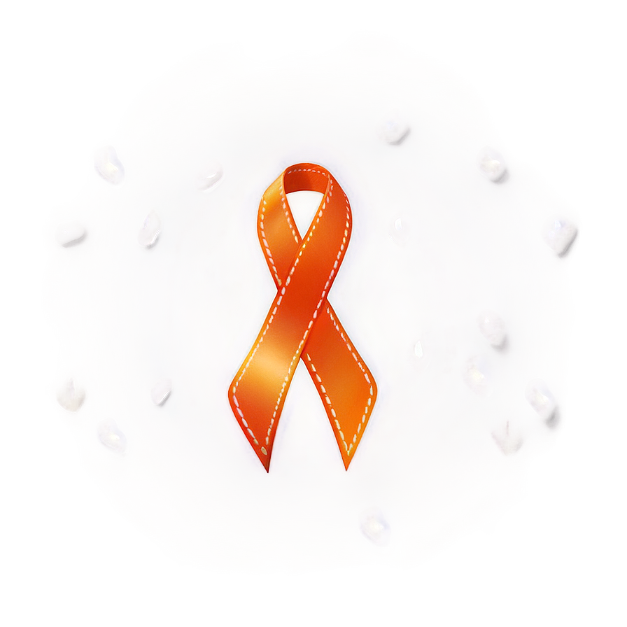 Orange Ribbon Curl Png 8 PNG