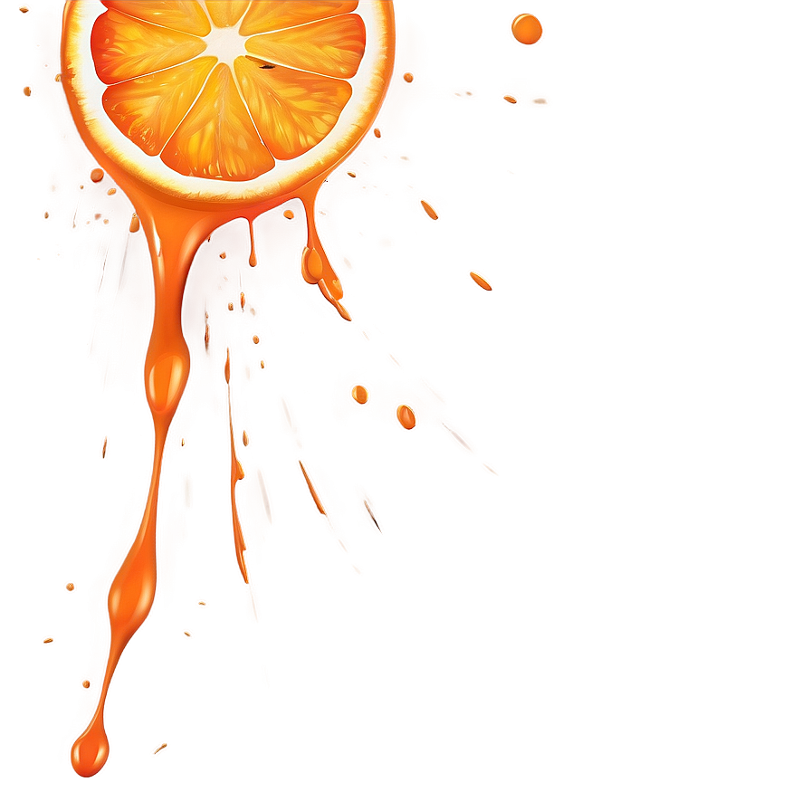 Orange Splat Png Mxb PNG