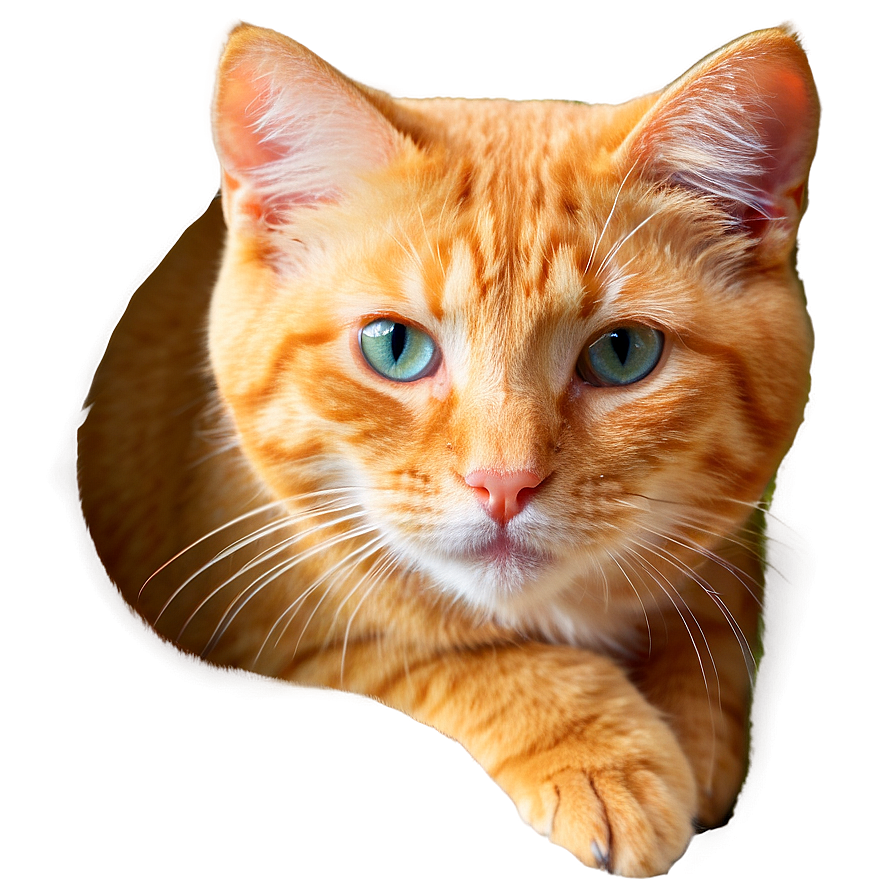 Orange Tabby Cat Transparent Asc PNG