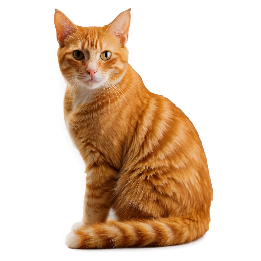 Orange Tabby Cat Transparent Igi PNG