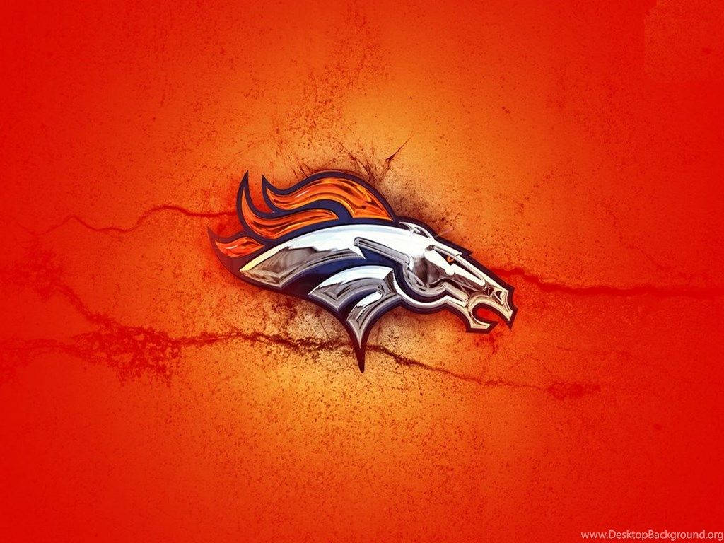 Orange Thunder Denver Broncos Wallpaper