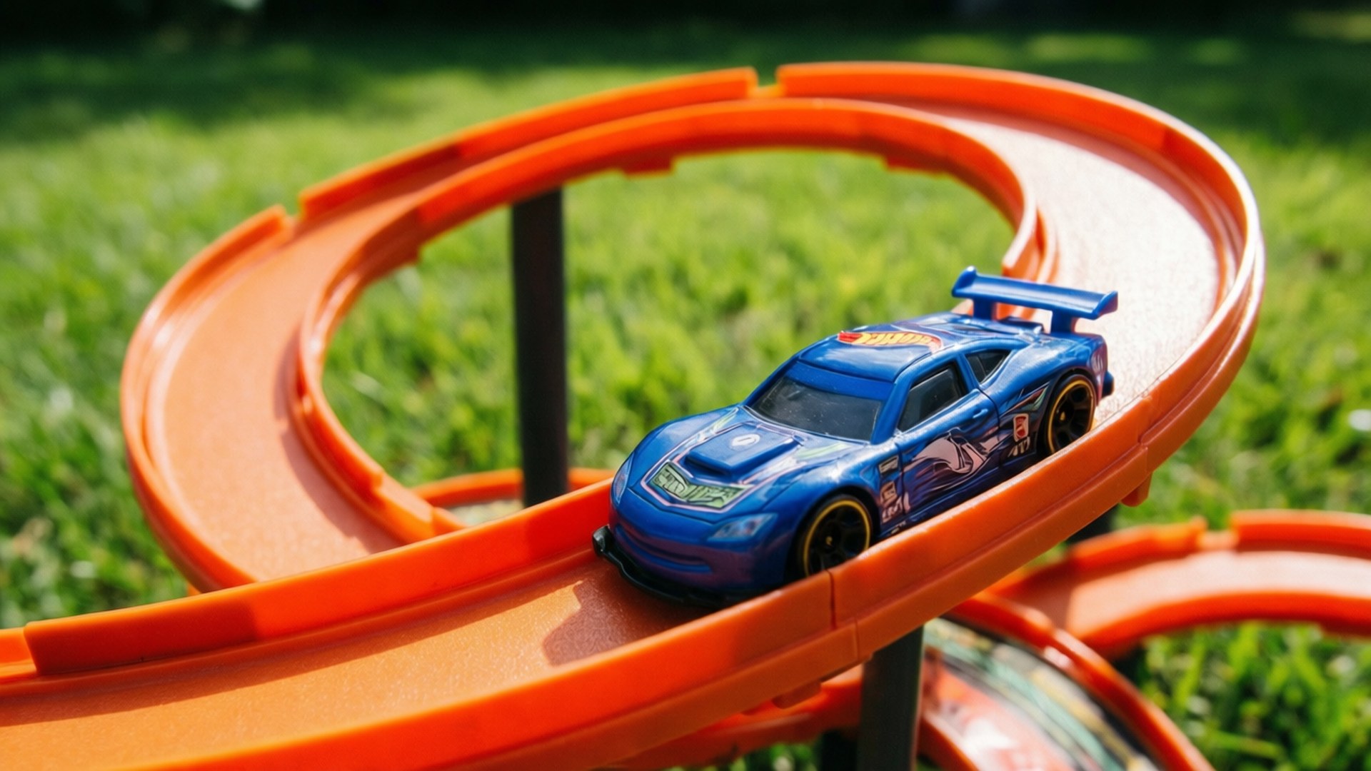 Orange Track Loop Fonds d'écran